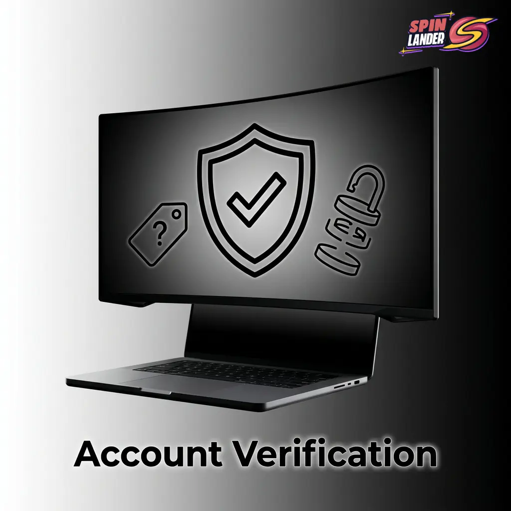Spinlander account verification process showing identity document submission steps for Canadian players