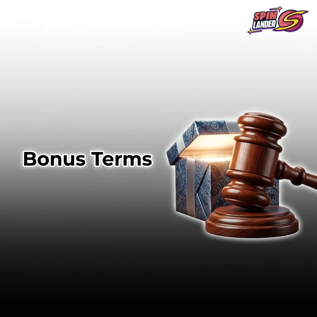Spinlander casino bonus terms including wagering requirements, free spins rules, and eligibility conditions for Canadian players