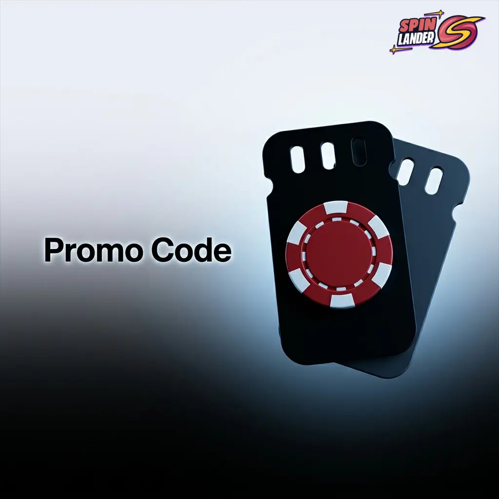 Spinlander promo codes table showing SPIN100 and GEMS5 codes with benefits and eligible player details